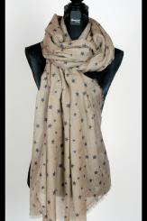 Cashmere/KaschmirWolle/Seide Schal 