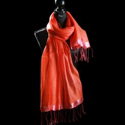 Schal orange 