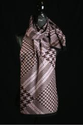 Schal aus Seiden-Fleece 