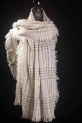 Schal aus Modal mit Glitzer 