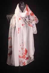 Seidenschal aus Kreppseide 