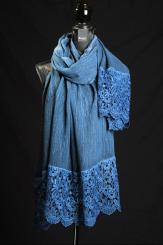 Schal Leinen/Baumwolle 