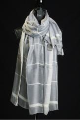 Schal aus Wolle/Seide-Mischung 