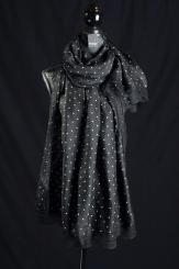 BW mit Elastan gerafft mit Spitze 