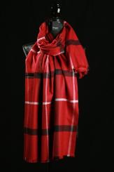 Schal aus Baumwolle mit Viskose 