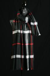 Schal aus Baumwolle mit Viskose 