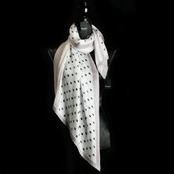 Seidenschal, gerafft, 