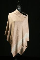 Poncho Kaschmir/Wolle 50/50 