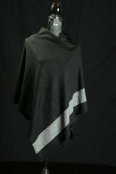 Poncho Kaschmir/Wolle 50/50 