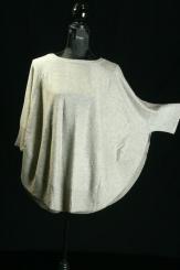 Poncho/Weste Kaschmir/Wolle 50/50 