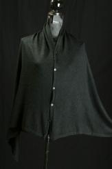 Poncho/Schal Kaschmir/Wolle 50/50 