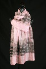 Schal aus Wolle mit Seide 