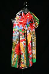 Schal Baumwolle/Viskose 