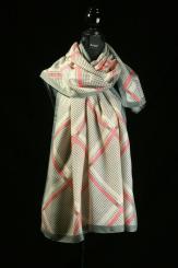 Schal Baumwolle/Viskose 