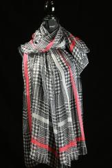 Seidenschal aus Ponge-Seide mit Georgette 