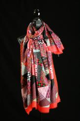 Schal Baumwolle/Viskose 