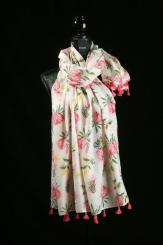 Schal Baumwolle/Viskose 