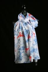 Schal Baumwolle/Viskose 