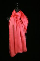 Seidenschal aus Ponge-Seide mit Georgette 