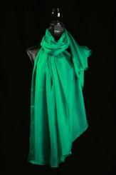 Seidenschal aus Ponge-Seide mit Georgette 