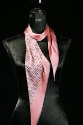 Schmaler Seide/Vis Schal 