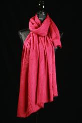 Schal aus Baumwolle mit Viskose 