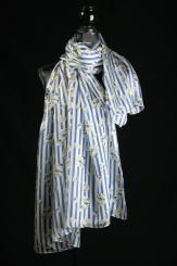 Seidenschal aus Ponge-Seide 