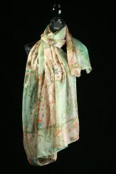 Seidenschal aus Pongeseide 