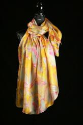 Seidenschal aus Ponge-Seide 