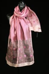 Schal aus Modal mit Seide 