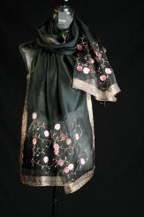 Schal aus Modal mit Seide 