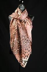 Seidentuch aus Ponge mit Georgette 