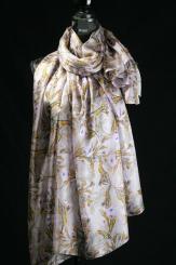 Seidenschal aus Pongeseide 