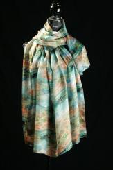 Seidenschal aus Pongeseide 