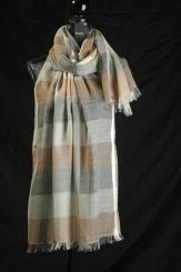 Schal Wolle mit Seide 