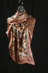 Seidentuch aus Satin Seide 