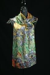 Seidenschal aus Satin Seide 