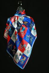 Seidentuch quadratisch 