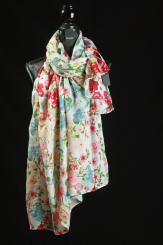 Schal aus Baumwolle/Viskose 