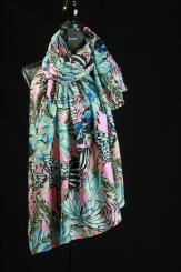 Schal aus Baumwolle mit Viskose 