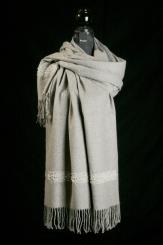 Schal aus Viskose mit Mohair 