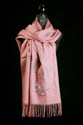 Schal aus Viskose mit Mohair 