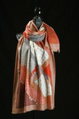 Schal aus Kaschmir/Wolle 