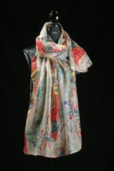 Schal aus Modal mit Seide 