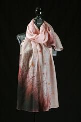 Schal aus Modal mit Seide 