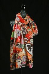 Schal aus Merinowolle 