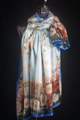 Seidenschal aus Ponge-Seide 