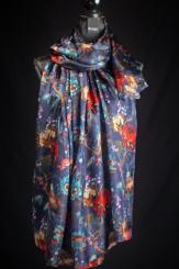 Seidenschal aus Ponge-Seide 