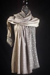 Schal  mit Farbübergang 