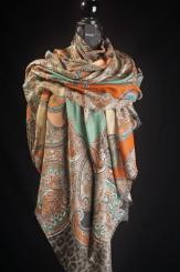 edles Tuch aus Wolle mit Seidenanteil 